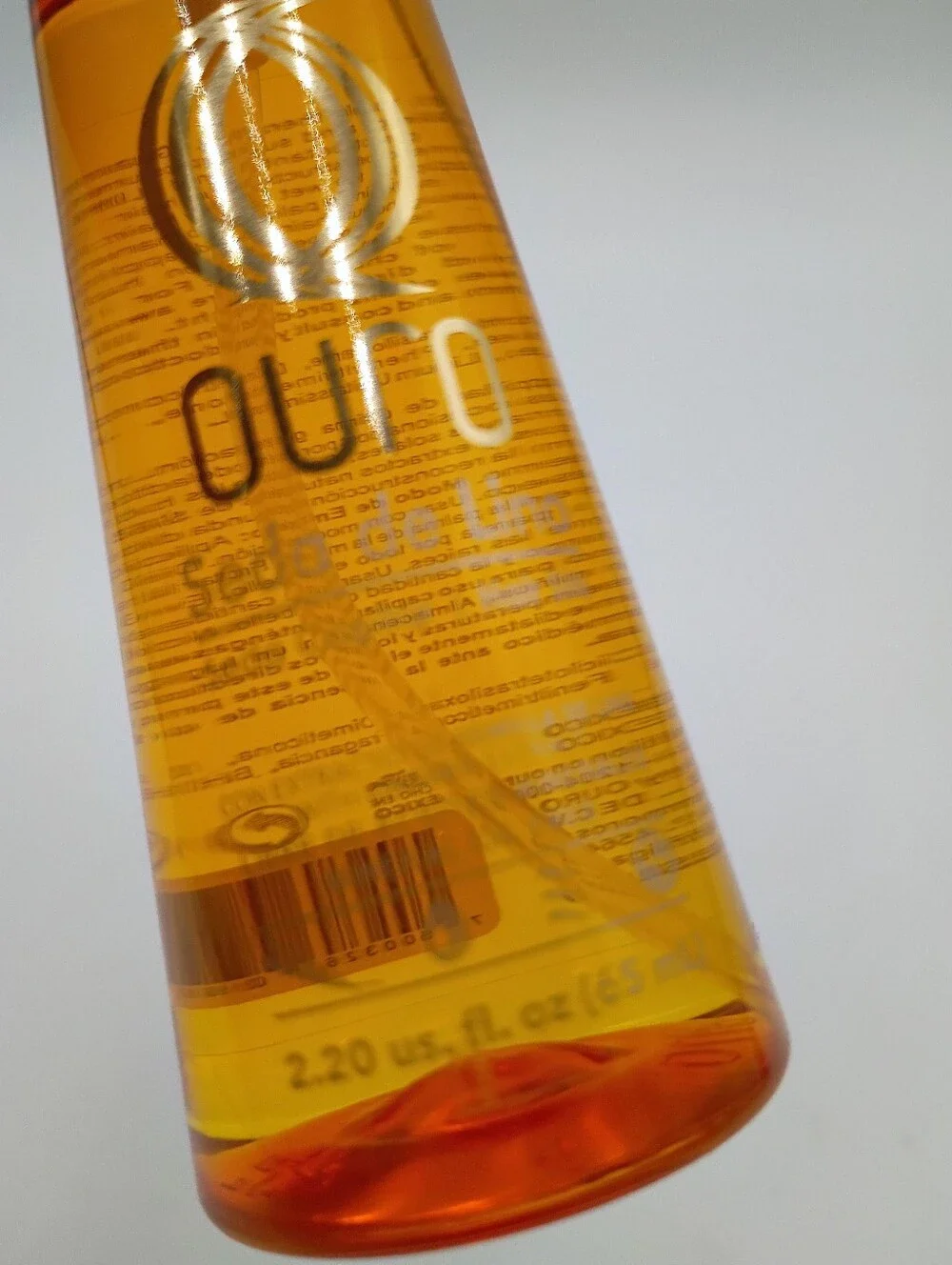 Ouro Seda De Lino Hair Silk W/Linseed Extract 2.2 Fl Oz